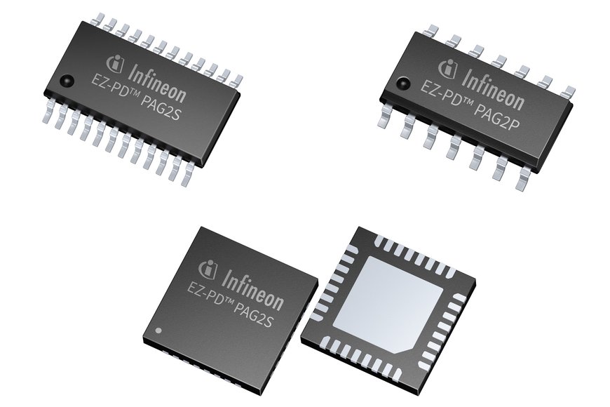 Infineon präsentiert Chipsatz der nächsten Generation für moderne USB-C-PD-Adapter und -Ladegeräte